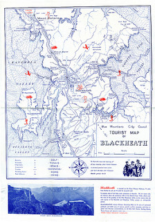 Tourist Map of Blackheath, c1950 (verso) | by Blue Mountains Local Studies